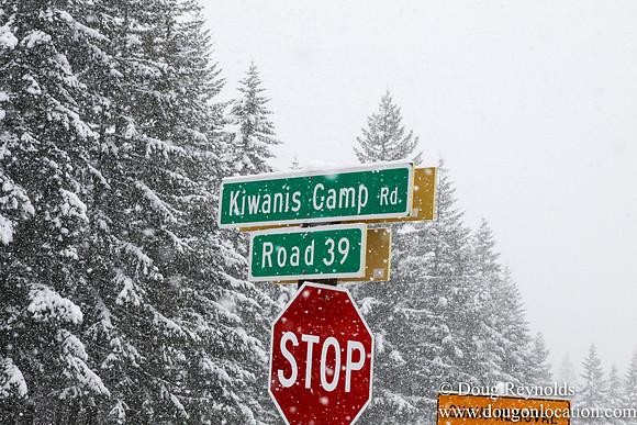 Snow Roads Mt HoodOregon