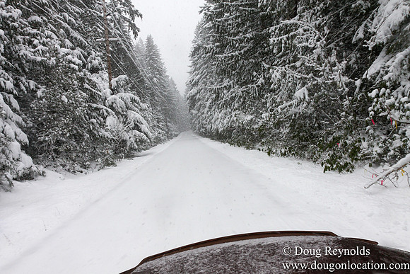 Snow Roads Mt HoodOregon