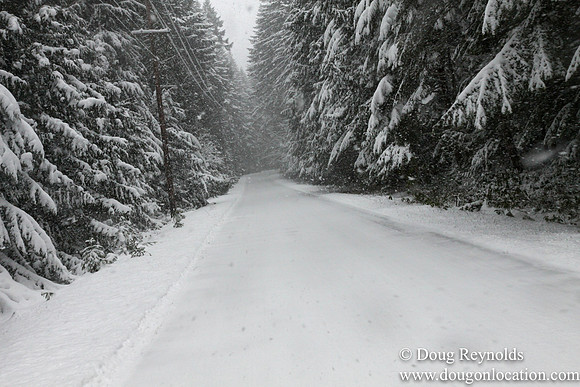 Snow Roads Mt HoodOregon