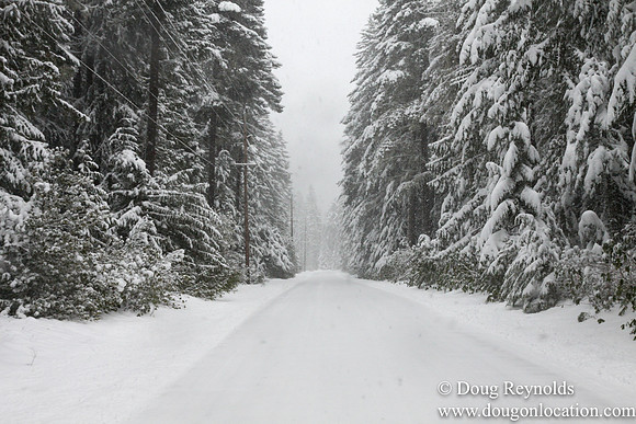 Snow Roads Mt HoodOregon