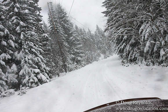 Snow Roads Mt HoodOregon