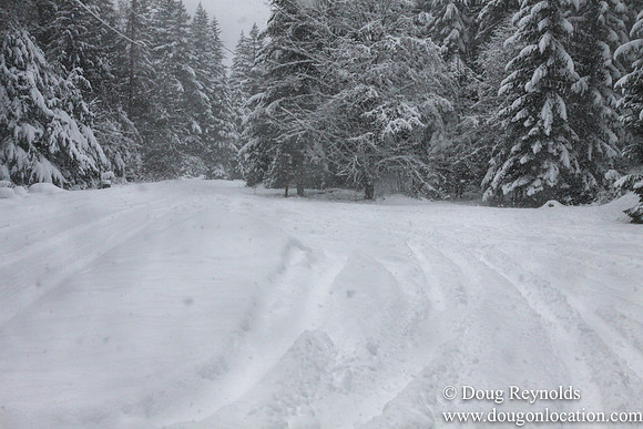 Snow Roads Mt HoodOregon