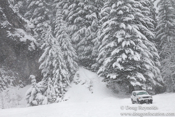 Snow Roads Mt HoodOregon