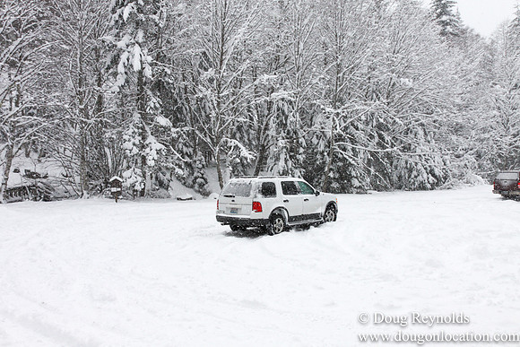Snow Roads Mt HoodOregon