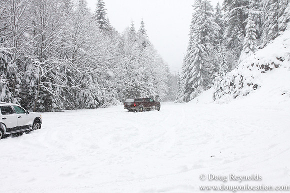 Snow Roads Mt HoodOregon