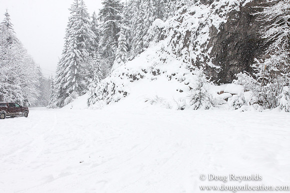 Snow Roads Mt HoodOregon