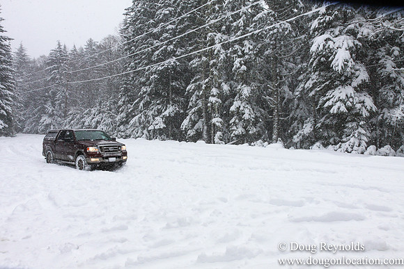 Snow Roads Mt HoodOregon