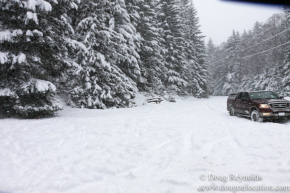Snow Roads Mt HoodOregon
