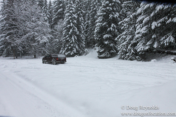 Snow Roads Mt HoodOregon