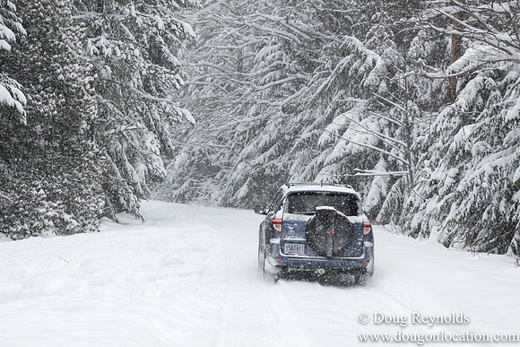 Snow Roads Mt HoodOregon