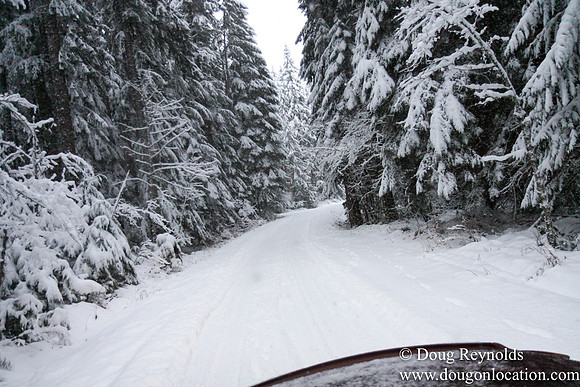 Snow Roads Mt HoodOregon