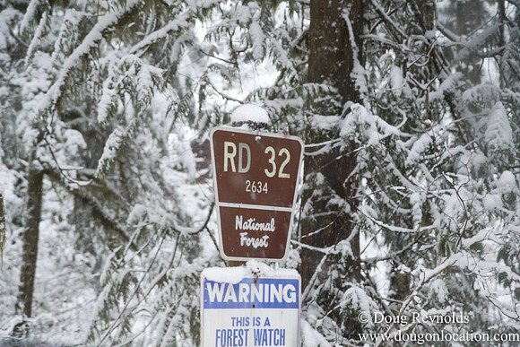 Snow Roads Mt HoodOregon