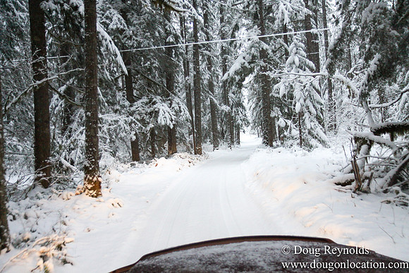 Snow Roads Mt HoodOregon