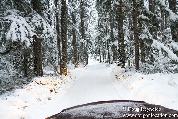 Snow Roads Mt HoodOregon