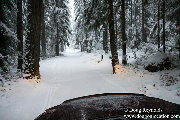 Snow Roads Mt HoodOregon