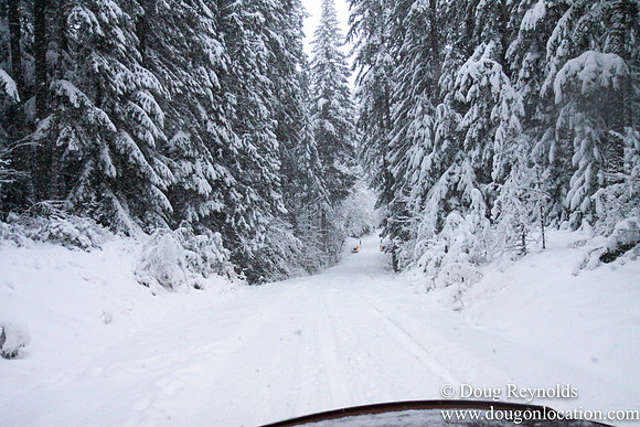 Snow Roads Mt HoodOregon