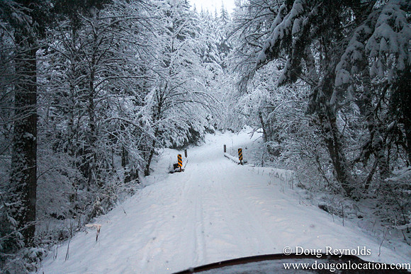 Snow Roads Mt HoodOregon
