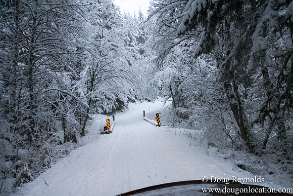 Snow Roads Mt HoodOregon