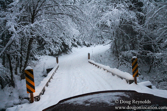 Snow Roads Mt HoodOregon