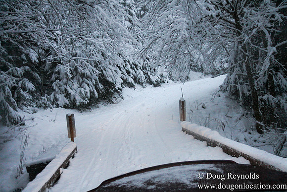 Snow Roads Mt HoodOregon