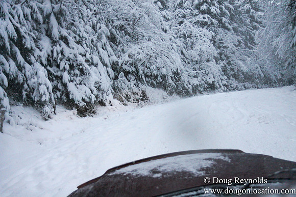 Snow Roads Mt HoodOregon