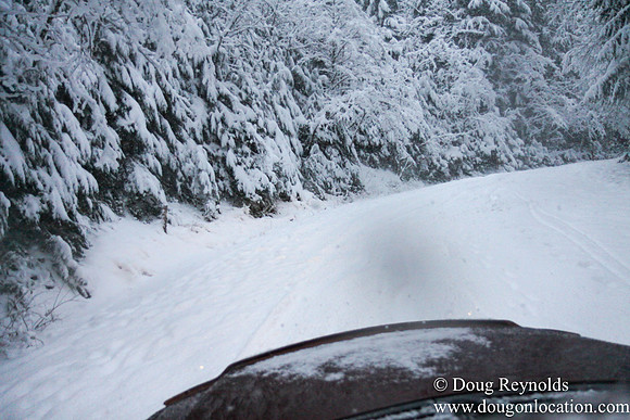 Snow Roads Mt HoodOregon