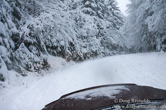 Snow Roads Mt HoodOregon