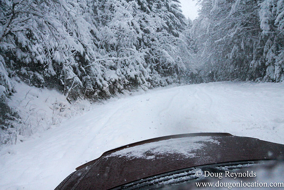 Snow Roads Mt HoodOregon