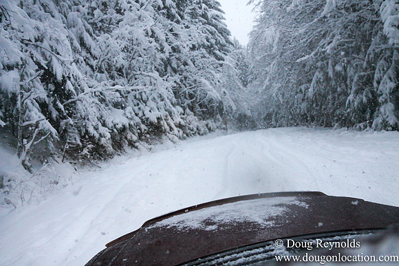 Snow Roads Mt HoodOregon