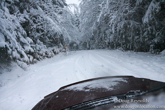 Snow Roads Mt HoodOregon