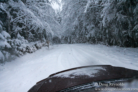 Snow Roads Mt HoodOregon