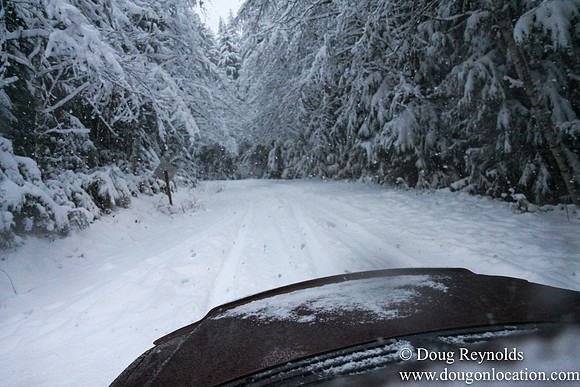 Snow Roads Mt HoodOregon