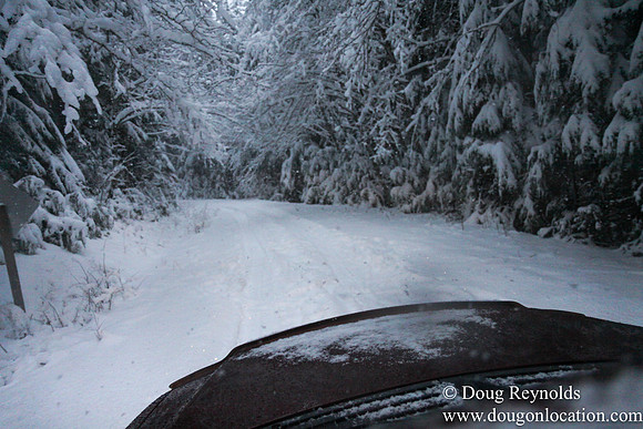 Snow Roads Mt HoodOregon