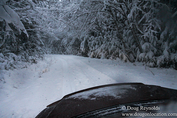 Snow Roads Mt HoodOregon