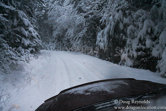 Snow Roads Mt HoodOregon