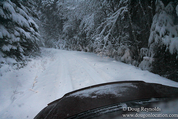 Snow Roads Mt HoodOregon