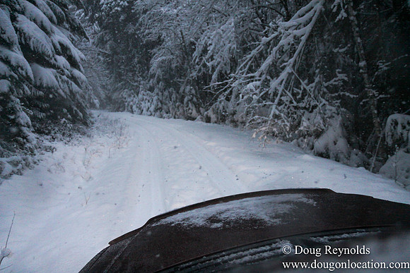 Snow Roads Mt HoodOregon
