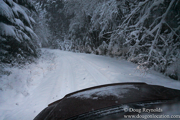 Snow Roads Mt HoodOregon