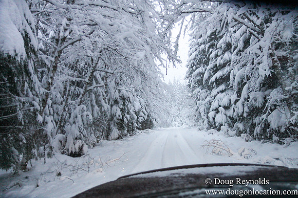 Snow Roads Mt HoodOregon