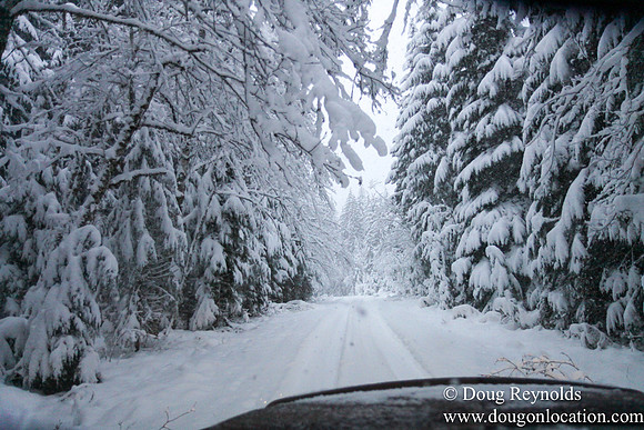 Snow Roads Mt HoodOregon