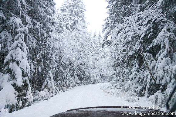 Snow Roads Mt HoodOregon