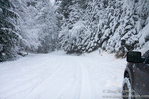 Snow Roads Mt HoodOregon