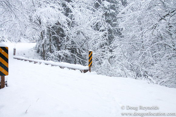 Snow Roads Mt HoodOregon