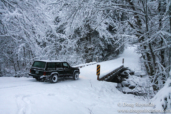 Snow Roads Mt HoodOregon