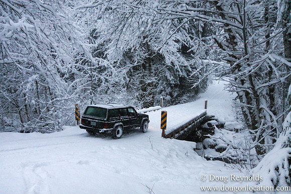 Snow Roads Mt HoodOregon