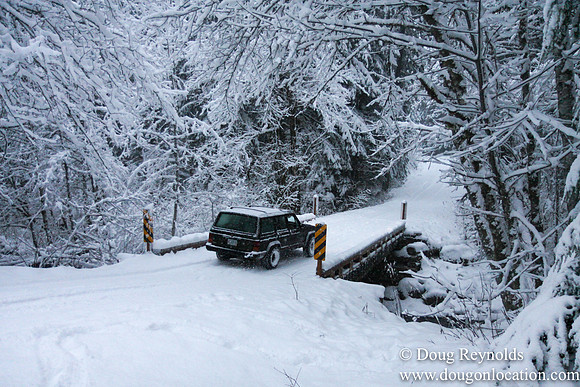 Snow Roads Mt HoodOregon