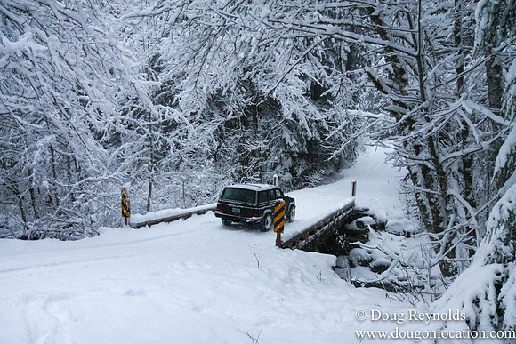 Snow Roads Mt HoodOregon