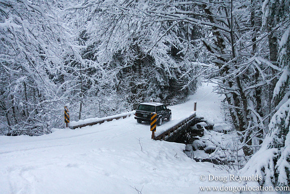 Snow Roads Mt HoodOregon