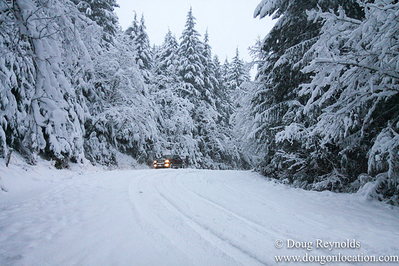 Snow Roads Mt HoodOregon