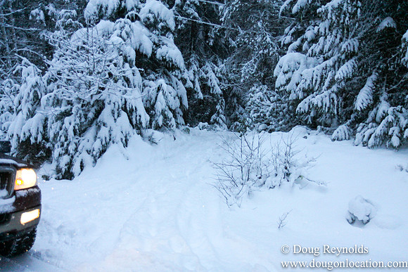 Snow Roads Mt HoodOregon